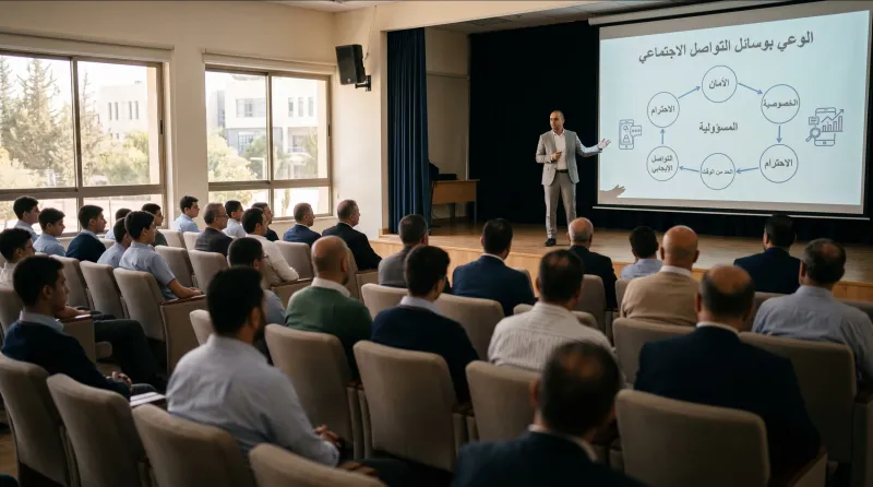 ترشيد استخدام وسائل التواصل الاجتماعي من خلال عملية التربية المجتمعية