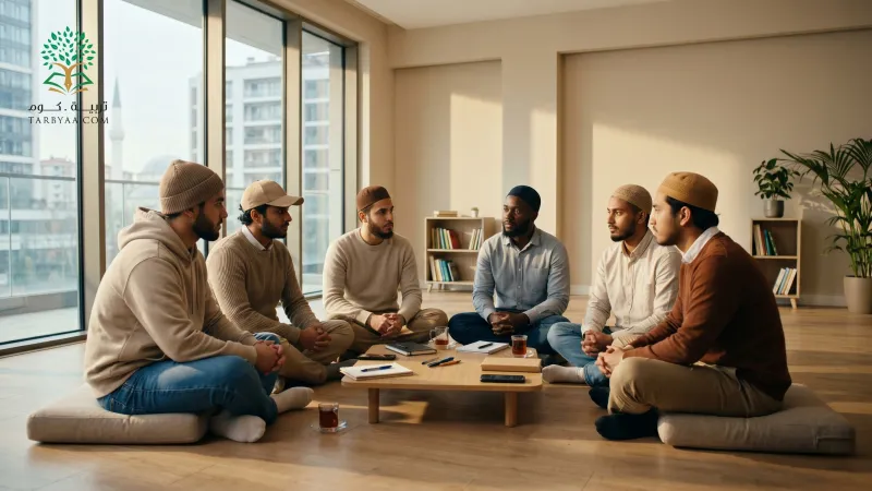 الأمة القائمة على الحق