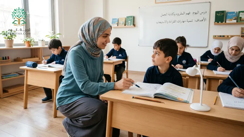 المعلم المربي: رسالة الأجيال بين العلم والإيمان والخُلق