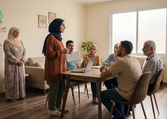 إن كان محضنك ينهار بغيابك فأنت لم تبنِ شيئًا بعد