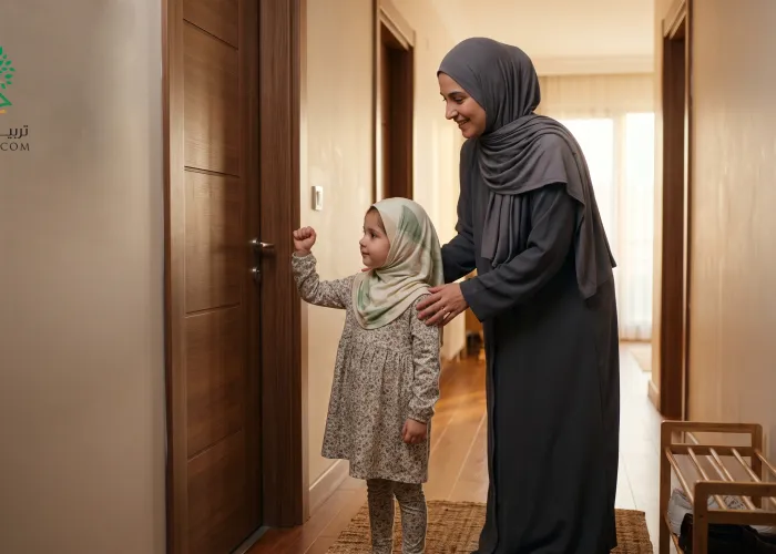 الاستئذان: أدب صغير يصنع طفلا يحترم الحدود