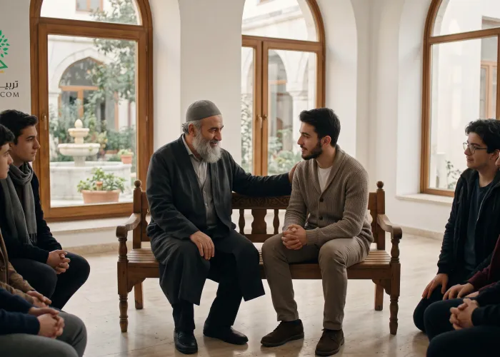 حين يفرح العالِم بأن تلميذه أصاب