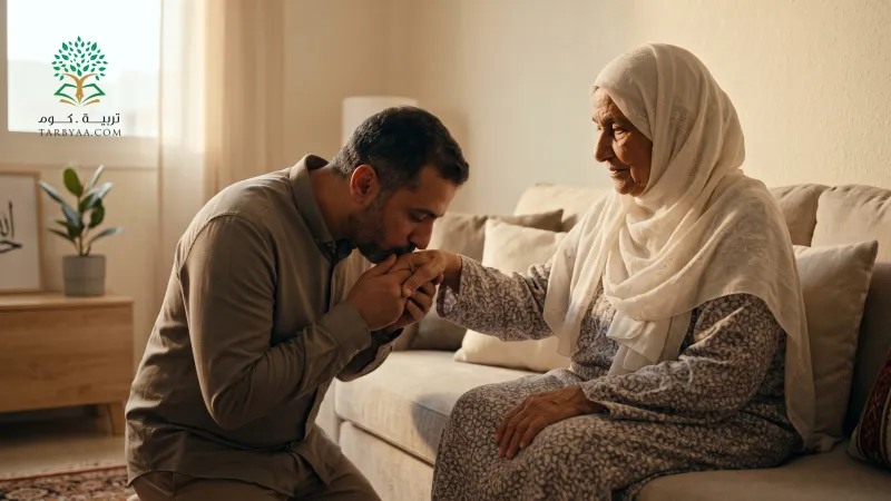 حق الأم الذي قرنه الله بشكره