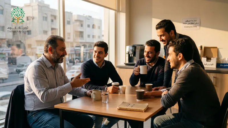 مكتبك مدرسة مالية: كيف تربي زملاءك اقتصاديًّا